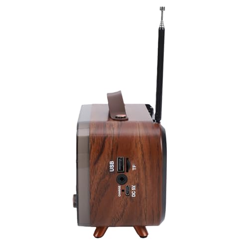 Radio Retro Bluetooth Portátil AM FM SW con Antena y Batería miniatura 7