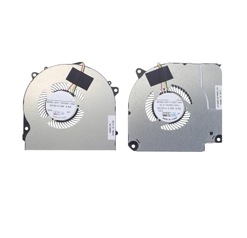 �m�[�g�p�\�R����p�t�@���AClevo NH50EA NH50RA NH55RA EFC-70100V1-0AH EGC-77100v1-0AH �t�@�� T58-VB 911ST 6-31-NH5E2-202 �Ή�(CPU GPU Fan)