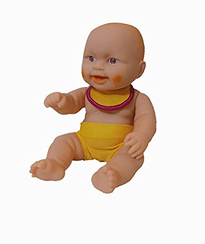Cute Doll Toy. Rotatable Legs Arms with Removable Clothes. Length-30CM. (Small)