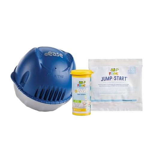 FROG @Ease Floating Sanitizing System for Hot Tubs, Quick and Easy Self-Regulating Hot Tub Sanitizer with Sanitizing Minerals and SmartChlor Technology