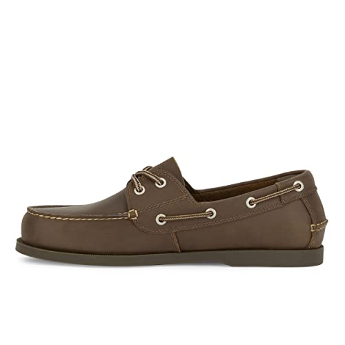 Dockers Sapato náutico masculino de couro Vargas costurado à mão, Ferrugem, 10.5 Wide