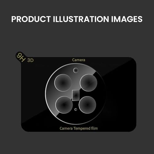 Image of FIRST MART Premium Camera Lens Protection For Vivo X300 Pro 5G (6.78 Inches) With Edge-to-Edge Protector Coverage and Installation Kit |Black, Pack of 1