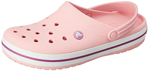 Image of Crocs Crocband Pearl Pink /Wild Orchid Clog-(11016-6MB)-4 UK Men / 5 UK Women (M5W7)