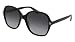 Produktbild Gucci Damen GG0092S 001 Sonnenbrille, Schwarz (Black/Grey), 55