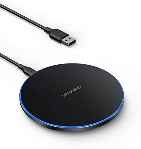 Fast Wireless Charger,20W Max Wireless Charging Induction Pad,Black