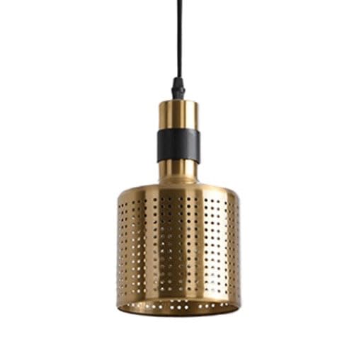 Suspension cylindrique créative E27 pour l'ambiance d'un café
