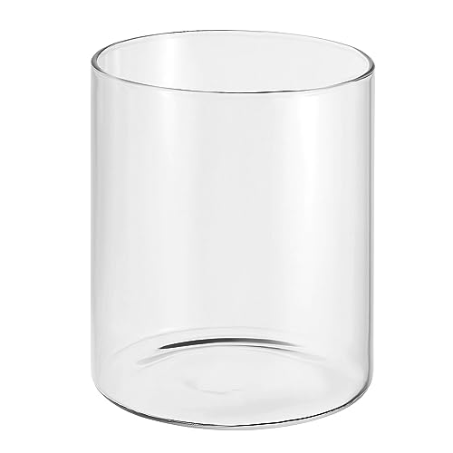 PATIKIL Clear Glass Cylinder Vase
