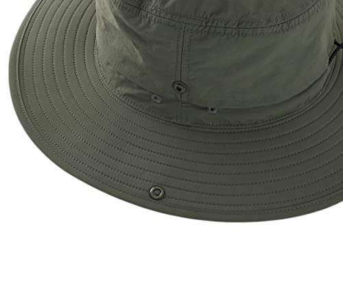 Connectyle Outdoor Spf 50+ Boonie Sun Hat For Men Waterproof Safari Fishing Hiking Hat Army Green #TOP5