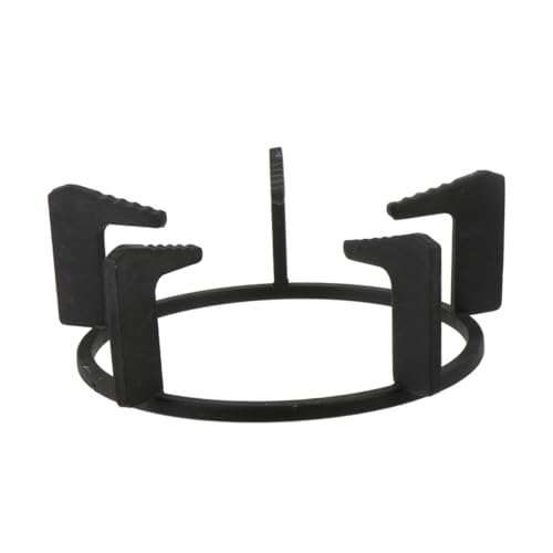 ZUNOXAZ Soporte Wok de Hierro Antideslizante Anillo Reforzado para Cocina de Gas Soporte Redondo Compacto para Olla y Cacerola Duradero y Estable para Uso Estufas y Fogones
