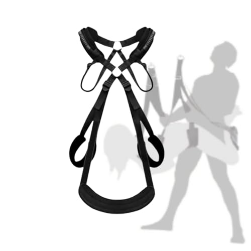 Jouets cosplay et balançoire adultes avec coussin épaules sur le dos en salle