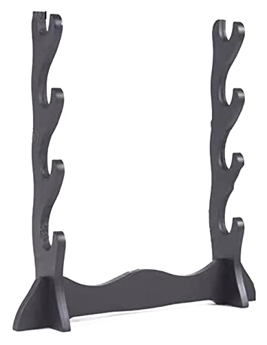 Soporte de exhibición para Espadas, Soporte para Espadas samurái, Soporte para Espadas para Katana Japonesa, Soporte para Espadas (4 Niveles)