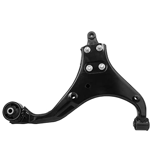 Image of Detroit Axle - 4pc Front End Control Arms Kit for 2005-2009 Hyundai Tucson, 2005-2010 Kia Sportage, 2 Lower Control Arms 2 Lower Ball Joints 2006 2007 2008 Replacement