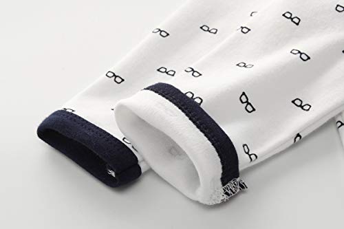 Kiddiezoom Baby And Toddler Boys'snug Fit Footed Cotton One-Piece Romper Jumpsuit #TOP4