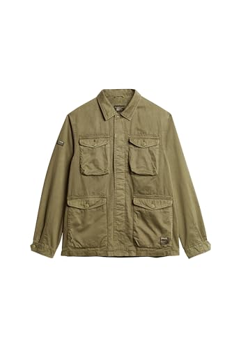 Superdry MILITARY M65 EMB LW JACKET M5011858A Surplus Goods Olive Green talla M