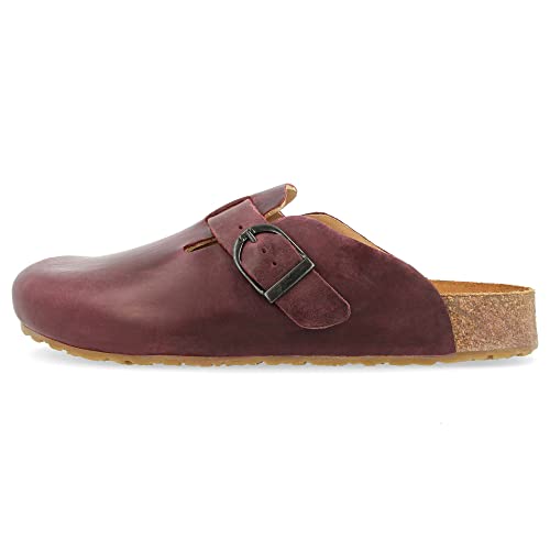 Image of HAFLINGER Grizzly Zigzag Felt Clog Wool Slipper