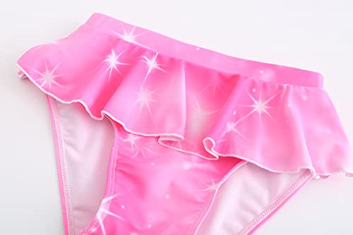 Image of Akokvlar Two Pieces Swimsuit Mermaid Bikinis Tankini Bathing Suit for Little Girls