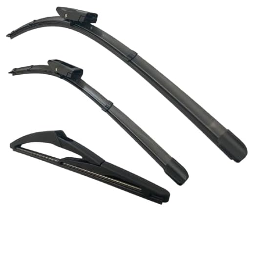 Kit 3 Palheta Limpador Parabrisa Original Reforçada Par Dianteiro + Traseira (Vw T-Cross 2019 á atual)