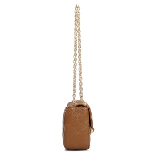 Image of Da Milano Leather Shoulder Bag for Women