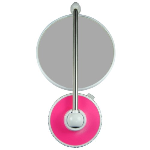 Miroir intelligent grossissant 6x framboise design moderne - 2