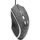 LUAMY ゲーミング マウス ゲーミングマウス 1.6m ケーブル 800 2400DPI調整可能 ゲーム用(黒)