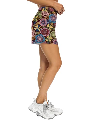 Image of LouKeith Tennis Skirts for Women Golf Athletic Activewear Skorts Mini Summer Workout Running Shorts with Pockets