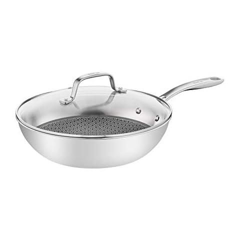 Tefal Eternal Mesh E49716 Sartén wok, 28 cm Cover