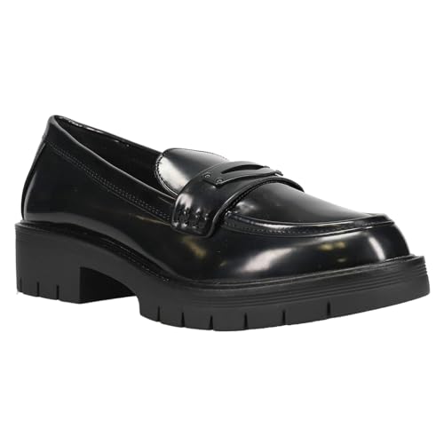 Image of MIA Womens Nelcy Lug Sole Loafers Casual
