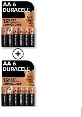 Duracell Alkalin AA Kalem Pil 12'li Paket