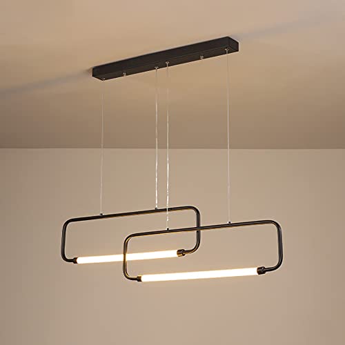 Lustre suspension LED anneau moderne pour illuminer vos dîners en salle à manger