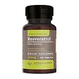 Resveratrol Supplement – Grape Skin Extract - 100mg Trans-Resveratrol Antioxidant - 150 Tablets -...