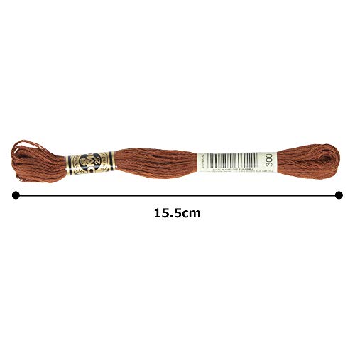 Image of DMC 6-Strand Embroidery Cotton Floss, Very Dark Mahogany