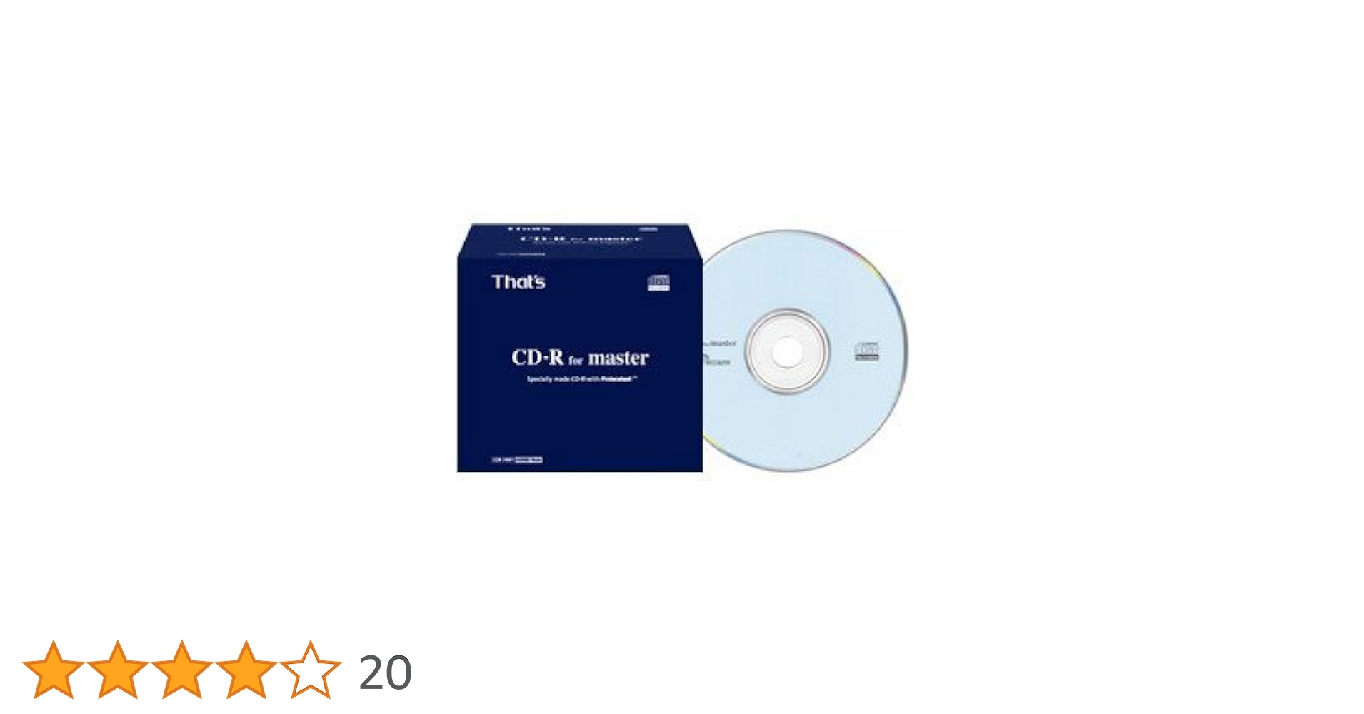 Amazon | That's 太陽誘電 That's CDR-74MY マスターメディア用