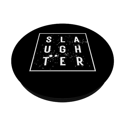 SLAUGHTER Last Name SLAUGHTER Wedding Day Family Reunion PopSockets Swappable PopGrip, Black - Image 2