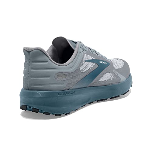 Brooks Brooks Men’s Launch 9 Neutral Running Shoe - Grey/Midnight/White - 14 Medium