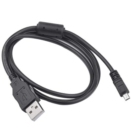 Image of JARNI Data Charger Cable 2.0 USB for Nikon Coolpix S01 S2600 S2900 S4200 S4300 S6100 Camera- Black