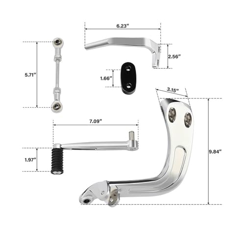 Kit Commandes Latérales Moto de Précision pour Gamme FXFBS - 7
