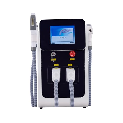 Dispositivo de belleza multifuncional 3 en 1: OPT + láser + RF, depilación permanente, eliminación de tatuajes y arrugas, antienvejecimiento, apto para particulares y salones de belleza.