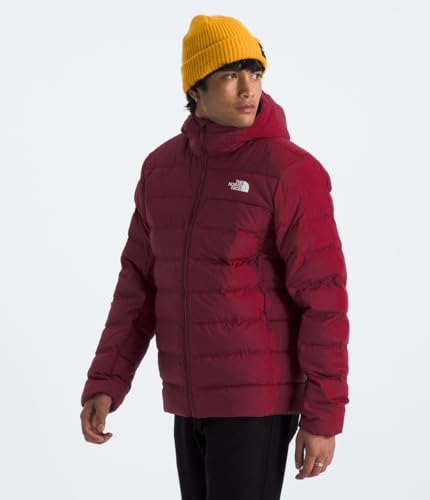 Image of THE NORTH FACE Men's Aconcagua 3 Hooded Jacket | Insulated, Wind & Water Resistant, Attached 3 Piece Hood With Cinch Cord