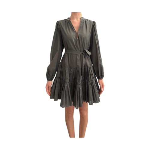 Robe Liu Jo WA6363T409A décontractée chic olive foncé 38