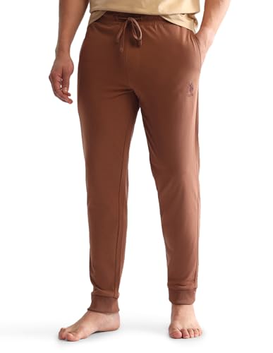 Image of U.S. Polo ASSN. Mens. OJ007 Solid Cotton Lounge Joggers