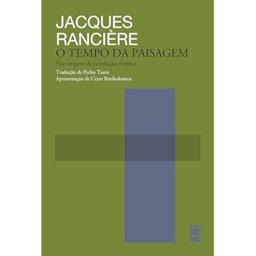 Capa do livro O tempo da paisagem: Nas origens da revolução estética