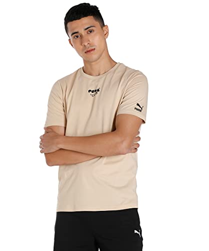 Image of Puma Men's Cotton Regular Fit T-Shirt