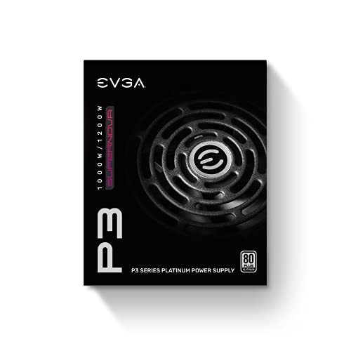 Image of EVGA Supernova 1200 P3, 80 Plus Platinum 1200W, Fully Modular, Eco Mode with FDB Fan, Includes Free Power On Self Tester, Compact 180mm Size, Power Supply 220-P3-1200-X1