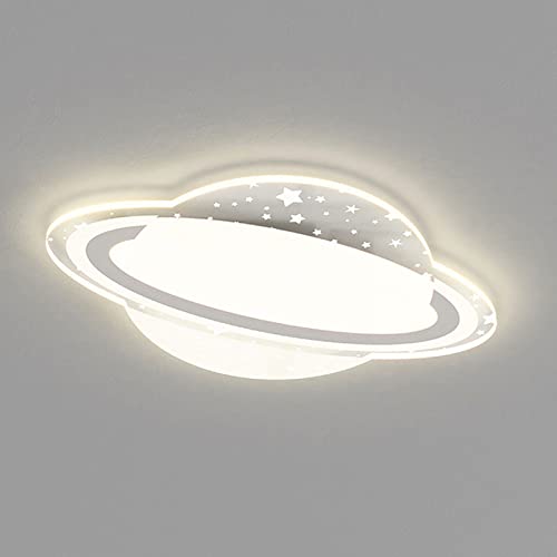 Plafonnier LED planète en acrylique anti-éblouissement pour salon