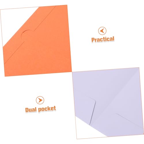 Pochettes papier A4 organisation documents rangement bureau double poche