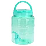 Murago - Getränkespender mit Zapfhahn ca. 2 Liter Mint Wasserspender Saftspender Kunststoff hervorragend für Kinder Plastik