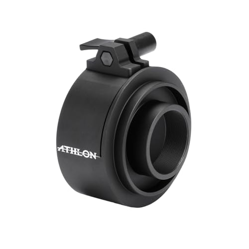 Athlon Thermal Clip-On Adapter 56mm, Transforms Day Scope to Thermal Imaging, Quick-Detach Mount, Ideal for Tactical and Hunting (210144-56)