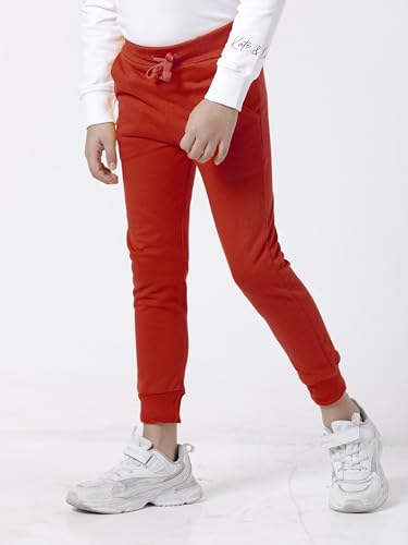 Image of KYDA Kids Unisex Kids Mid Rise 100% Cotton Track Pant - Regular Fit | Pack of 1