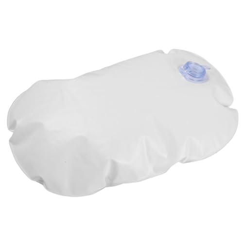 Healvian 5piezas Cojín De Bañera Inflable y Succión Almohadilla Ergonómica Asiento Cómodo para Baño Almohadilla De Agua Multifuncional