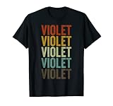 Diseño gráfico de ciudad retro violeta para los amantes de la violeta